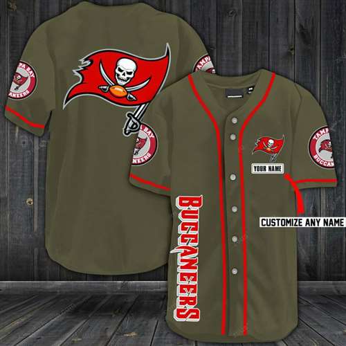 Buccaneers Baseball Salute To Service Custom Name And Number Jerseys Shirts