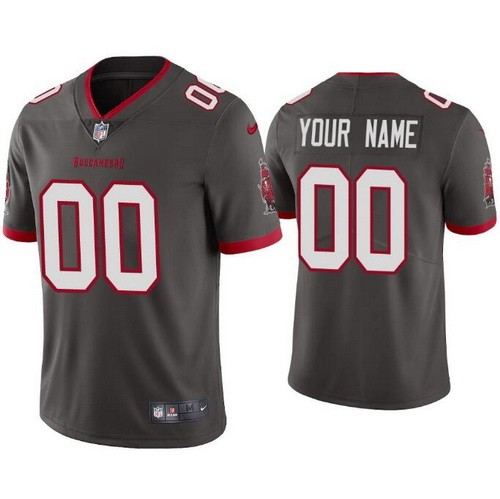 Tampa Bay Buccaneers Customized Limited Pewter 2020 Vapor Untouchable Jersey