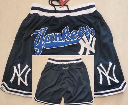 Men's New York Yankees Navy Just Don Shorts