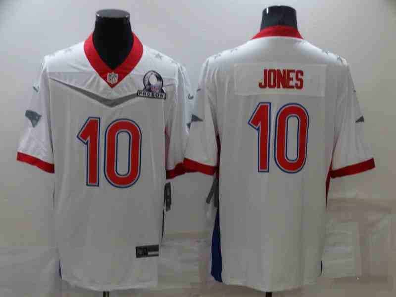 2022 AFC Pro Bowl New England Patriots #10 Mac Jones White Jersey