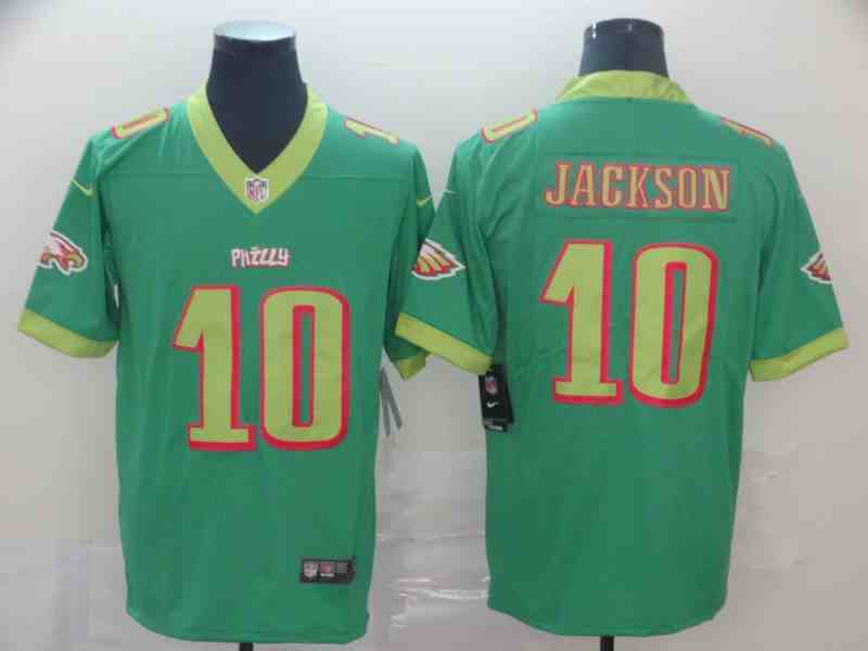 Men's Philadelphia Eagles #10 DeSean Jackson Green City Edition Vapor Untouchable Limited Jersey