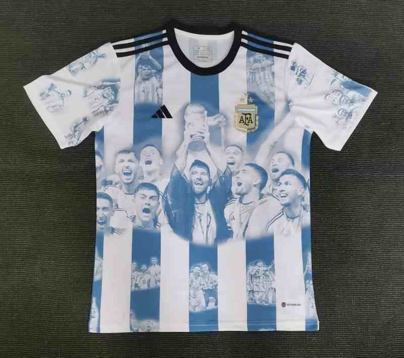 2022 World Cup Argentina Champions jersey