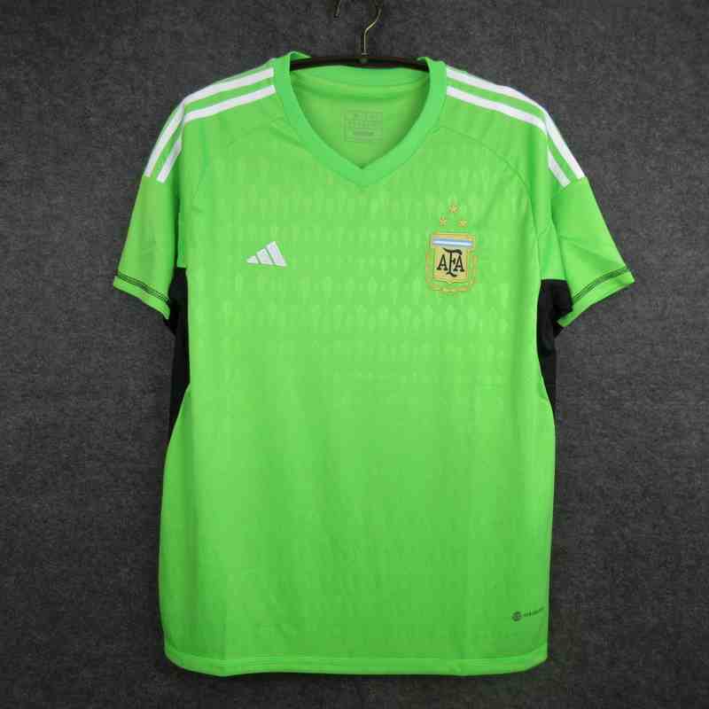 2022 World Cup Argentina Goalkeeper green