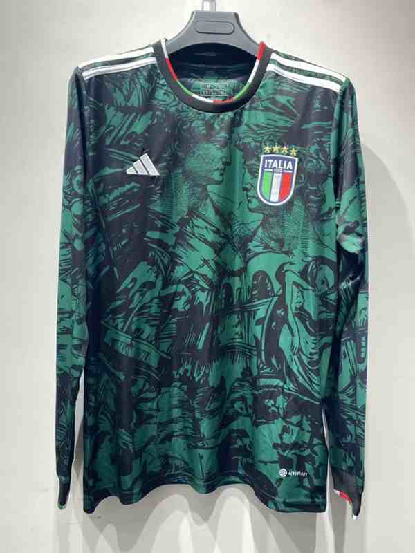 Italy 2023-24 green special long sleeves