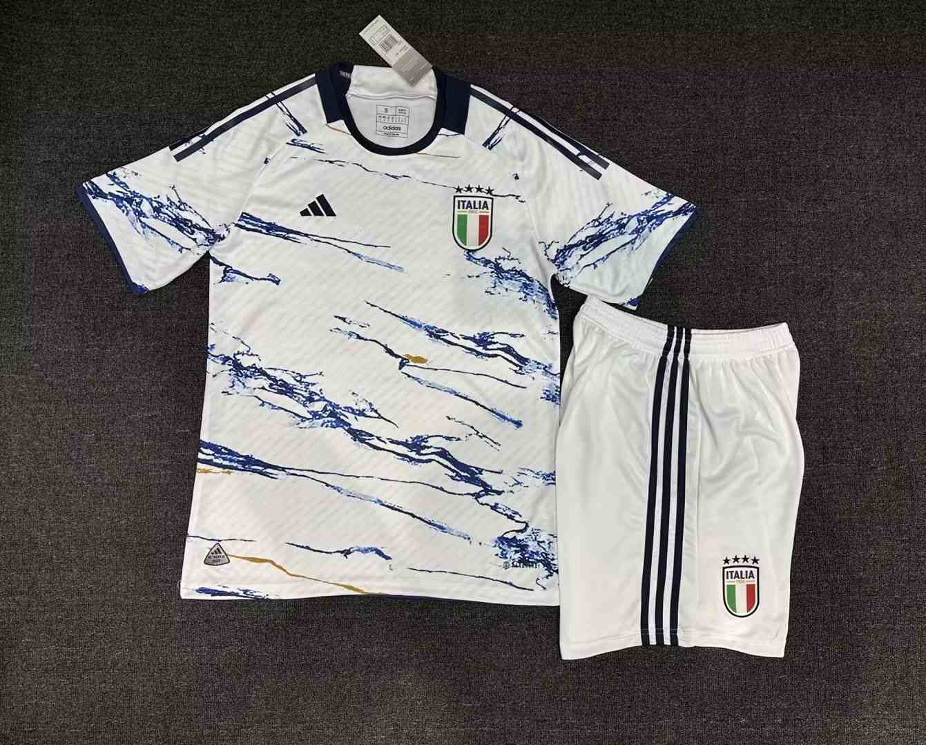 2023-24 Italy Away Kit  Custom Replica jersey