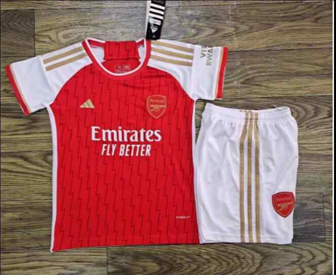 Arsenal adidas Toddler 2023-24 Home Mini Kit  Custom Replica jersey