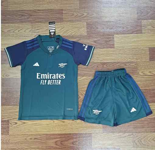 Arsenal adidas Youth  2023-24 Away 2 Mini Kit  Custom Replica jersey