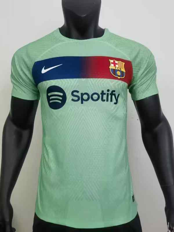 Men's Barcelona Nike 2023-24 third away player version Custom Replica Jersey