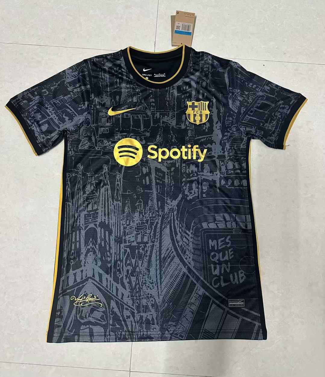 Men's Barcelona Nike 2023-24 Special Edition Custom Replica Jersey