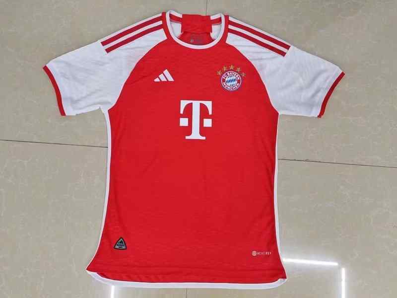 Men's Bayern 2023-24 home 2 player version Custom Replica Jersey
