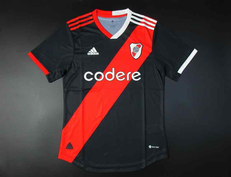 Men's 2022-23 Club Atlético River Plate  3rd Player version Custom  Jersey