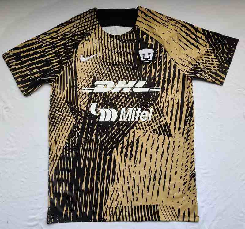 Men's 2022∕23 Pumas UNAM Pre-Match Shirt Custom Replica Jersey