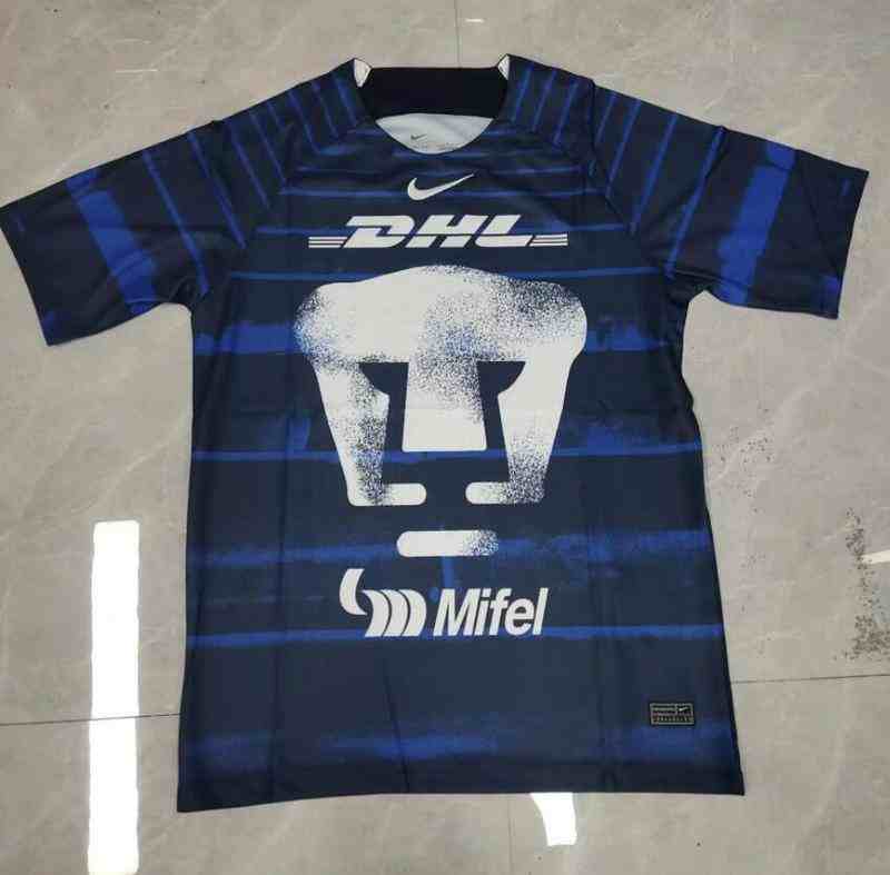Men's 2022∕23 Pumas UNAM Training shirt Custom Replica Jersey