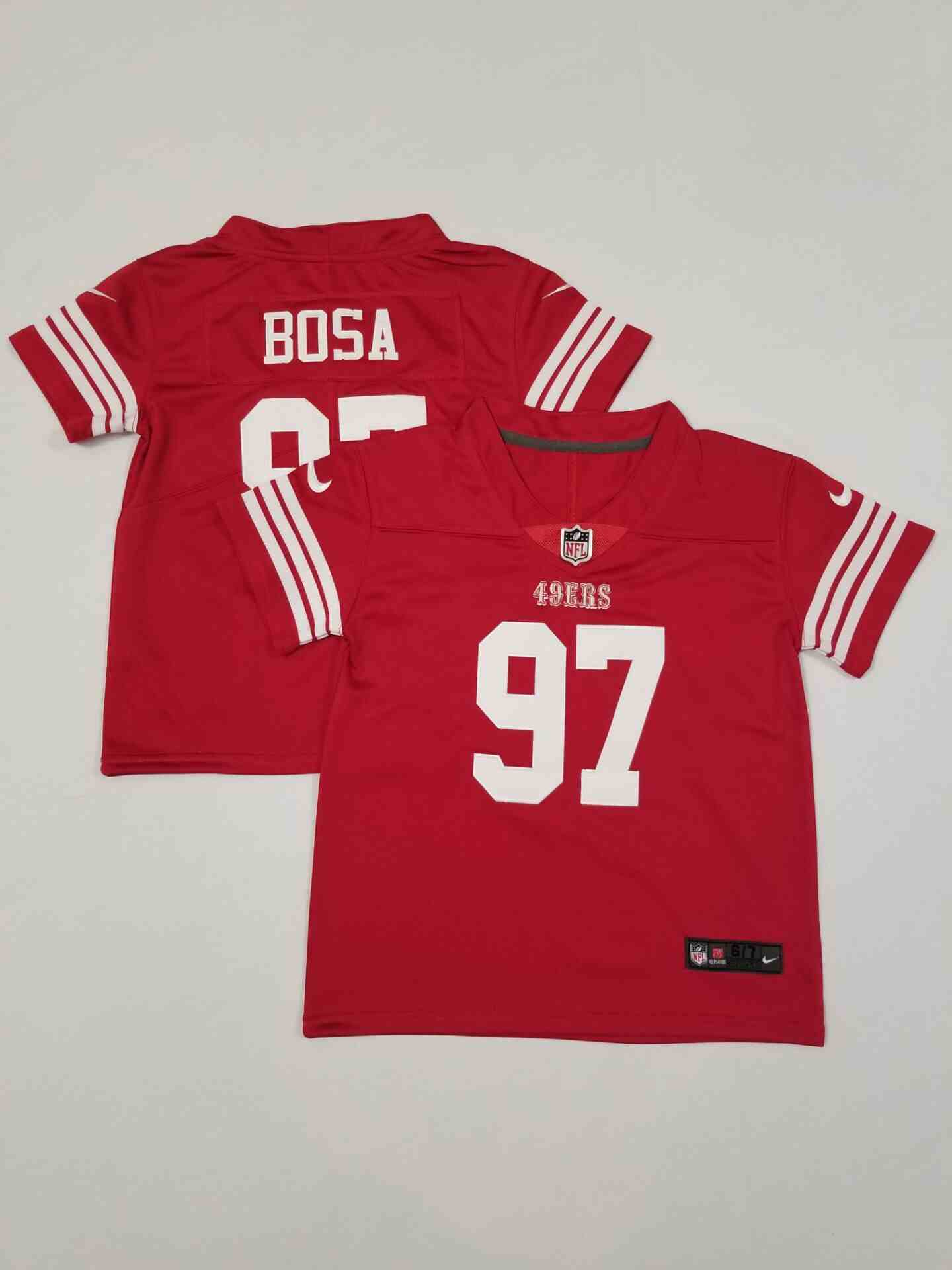 Toddler San Francisco 49ers 97 Nick Bosa Red Limited Jersey