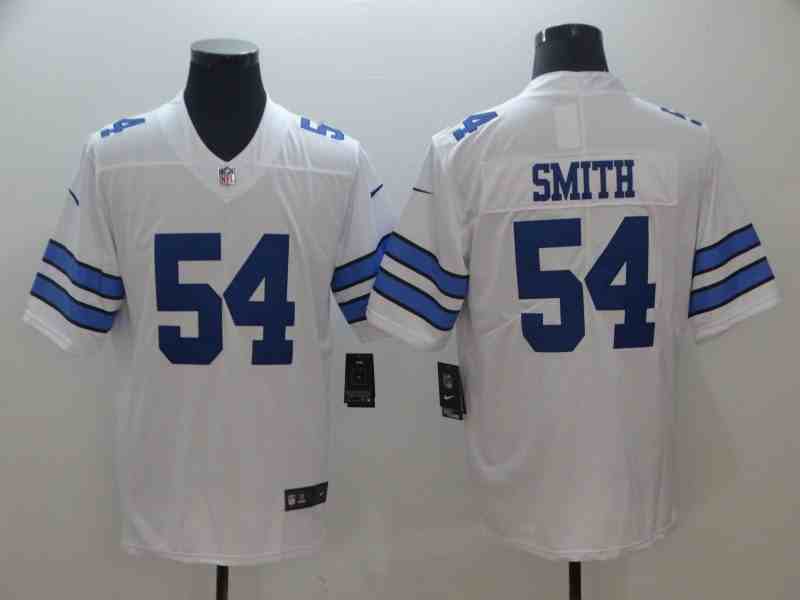 Men's Dallas Cowboys #54 Jaylon Smith White Limitedersey