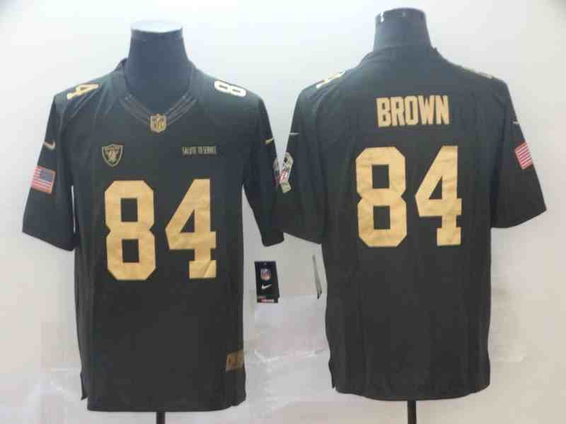 Men's Las Vegas Raiders #84 Cordarrelle Patterson Black Men's Stitched NFL Limited Gold Salute To Service Jersey