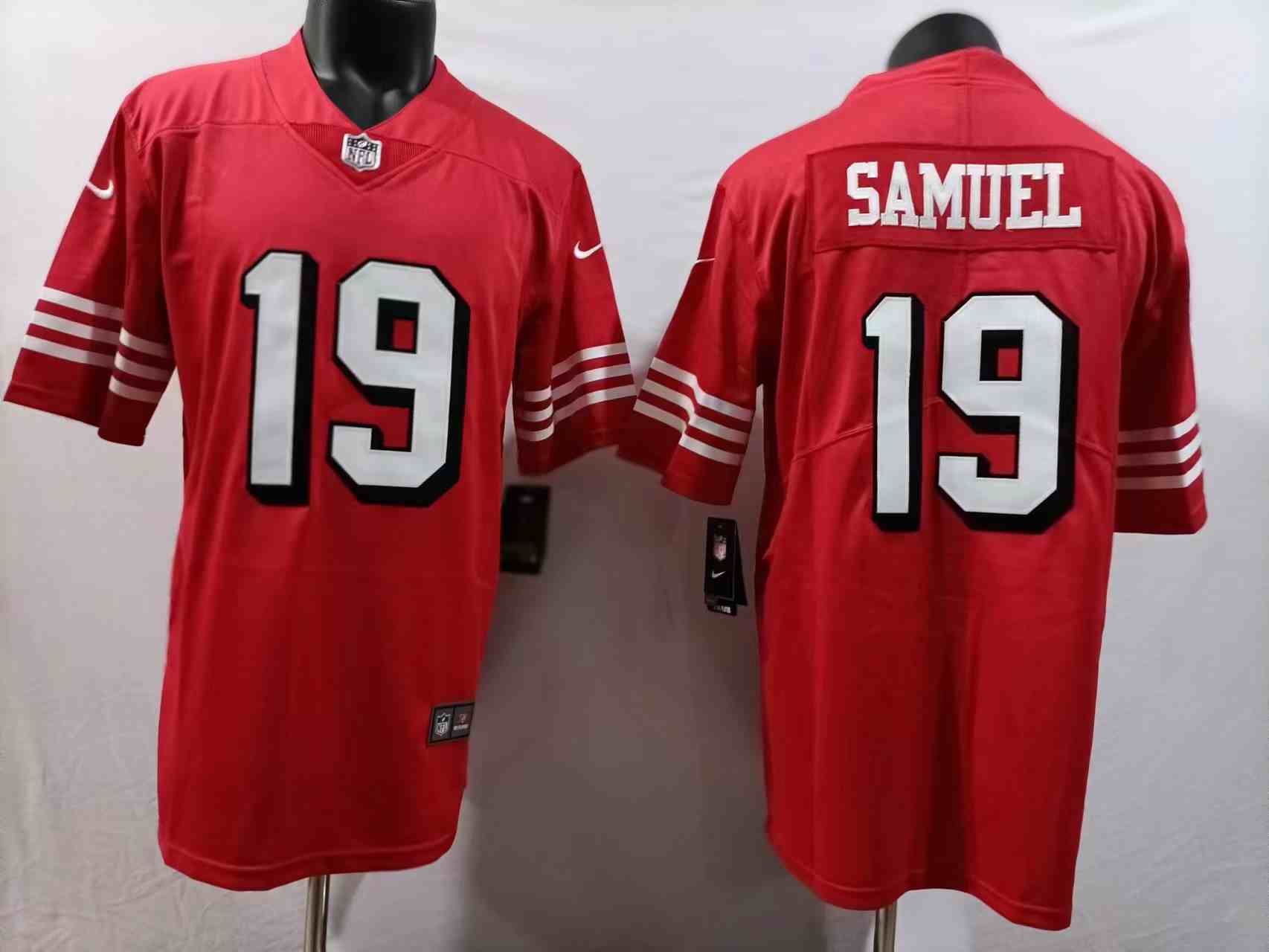 Men's San Francisco 49ers #19 Deebo Samuel Red