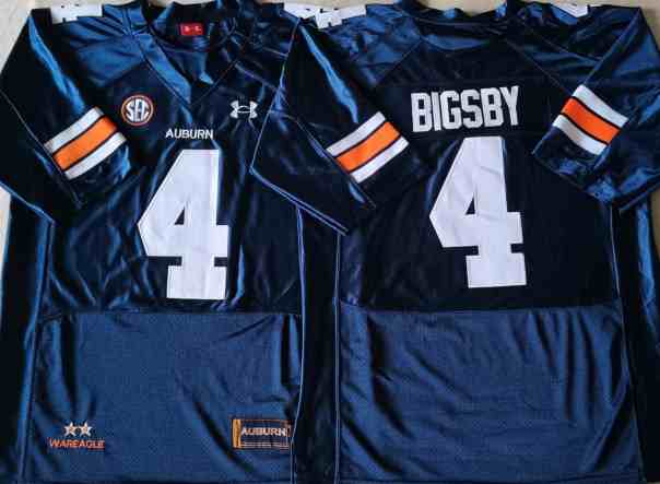 Auburn Tigers Blue #4 BIGSBY