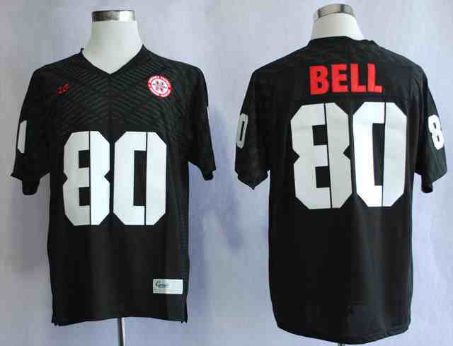 Nebraska Cornhuskers Kenny Bell 80 College Football Jersey - Black