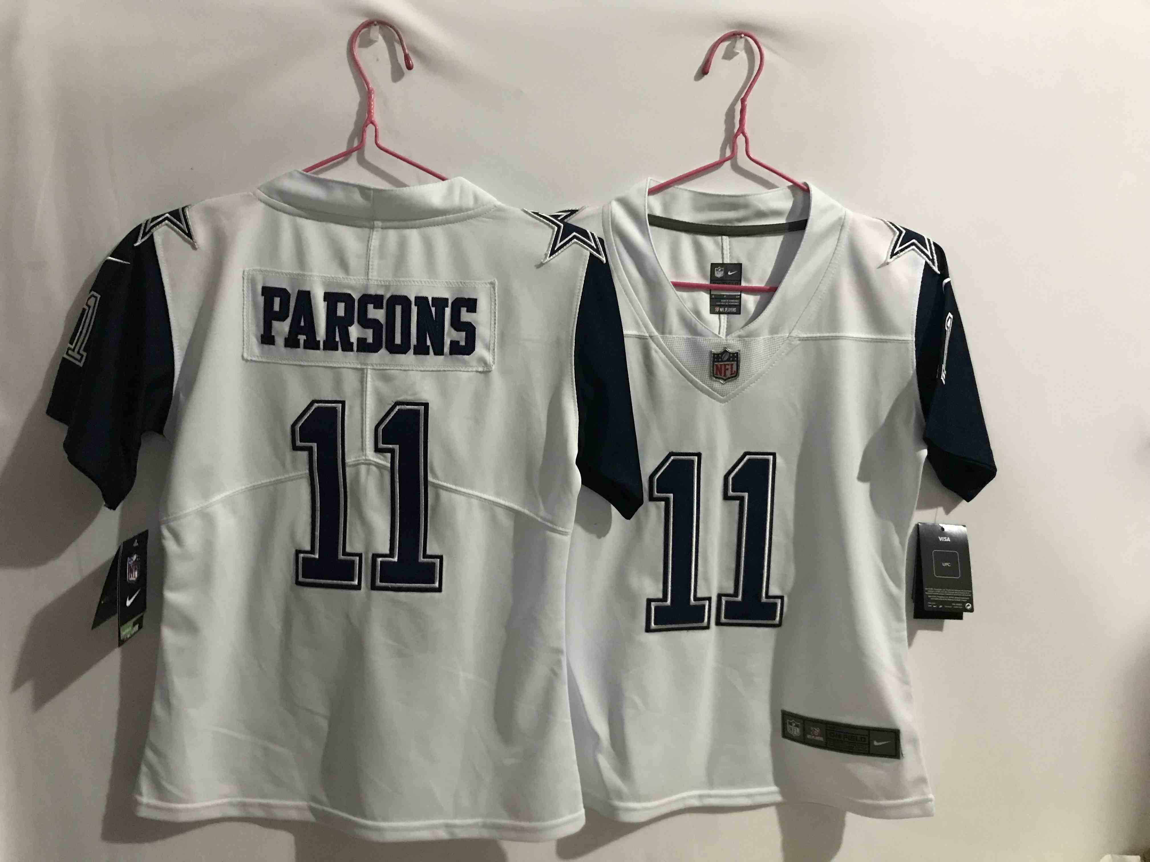 Youth Dallas Cowboys 11 Micah Parsons Thanksgiving White  Limited Jersey