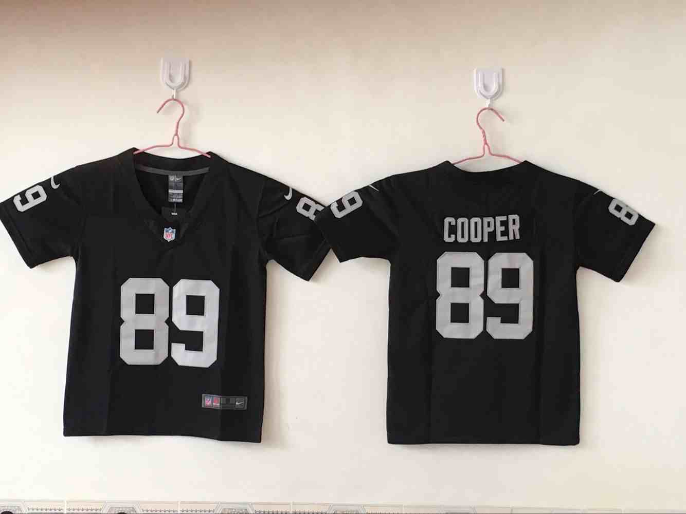 Youth Las Vegas Raiders ##89 Amari Cooper  Black Vapor Untouchable Limited Stitched Football Jersey