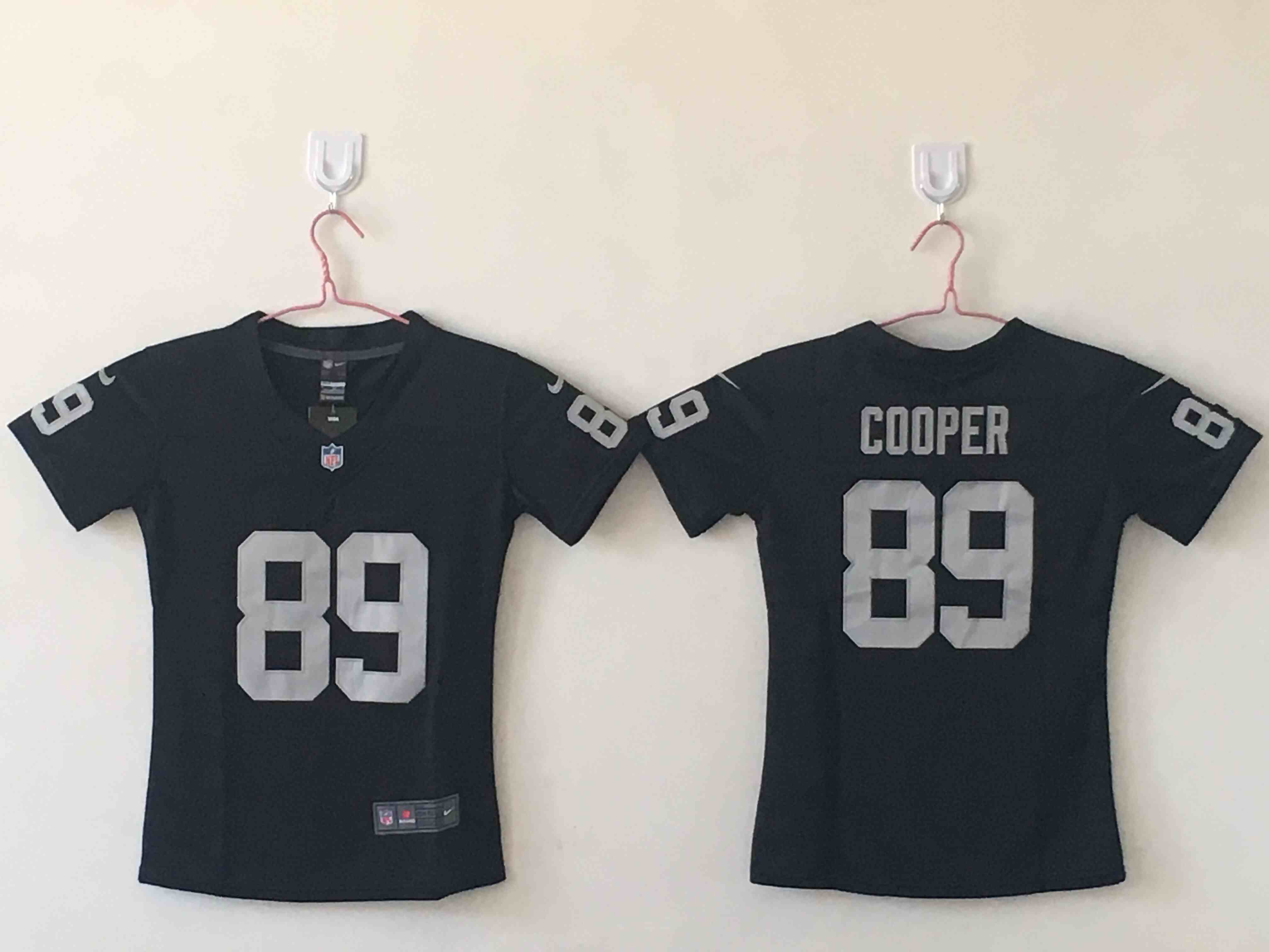 Women's  Las Vegas Raiders #89  Amari Cooper Black Limited Jersey