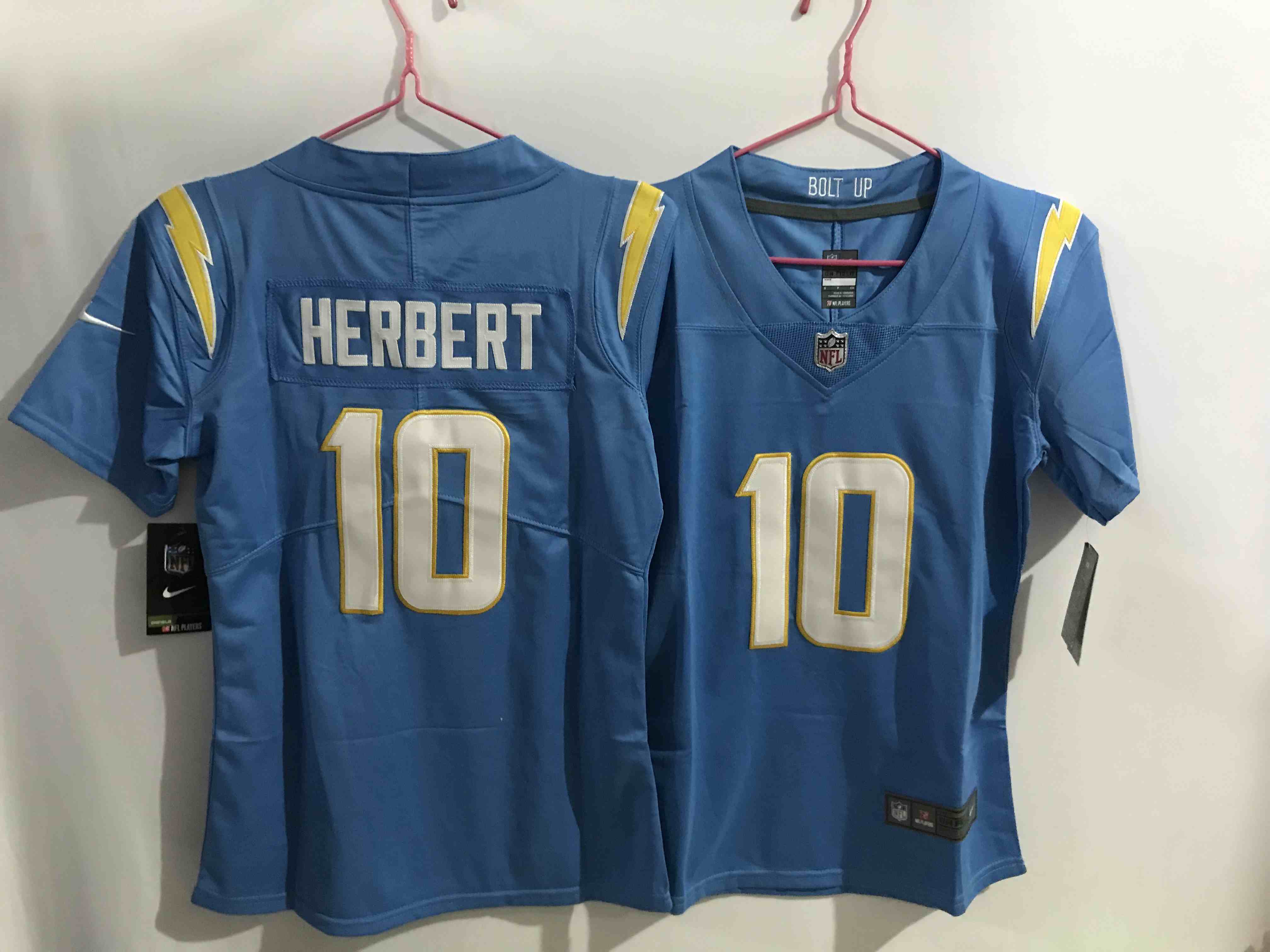 Youth Los Angeles Chargers #10 Justin Herbert Blue Vapor Untouchable Limited Stitched NFL Jersey