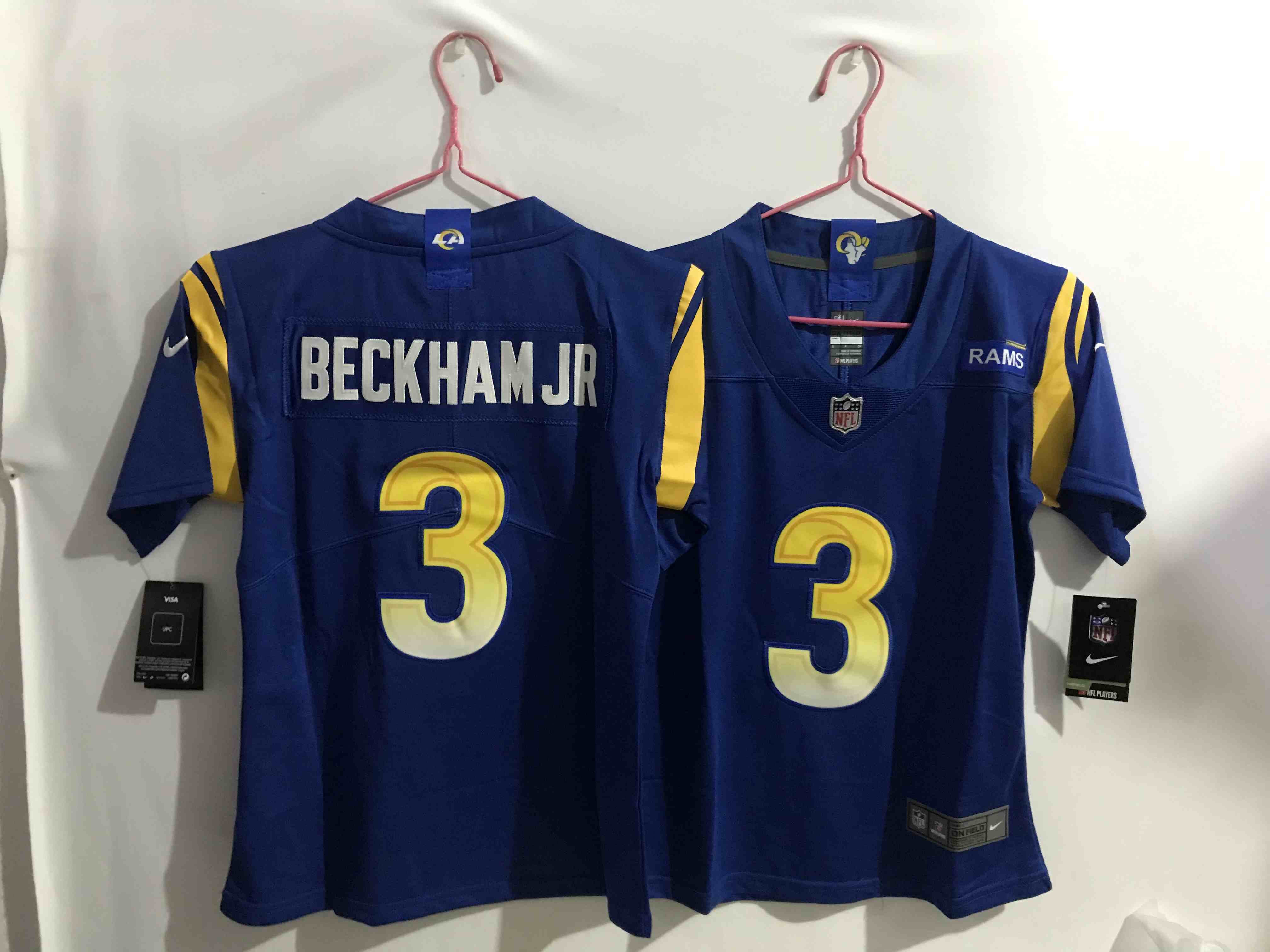 Youth  Los Angeles Rams #3 Odell Beckham Jr. Royal Limited Jersey