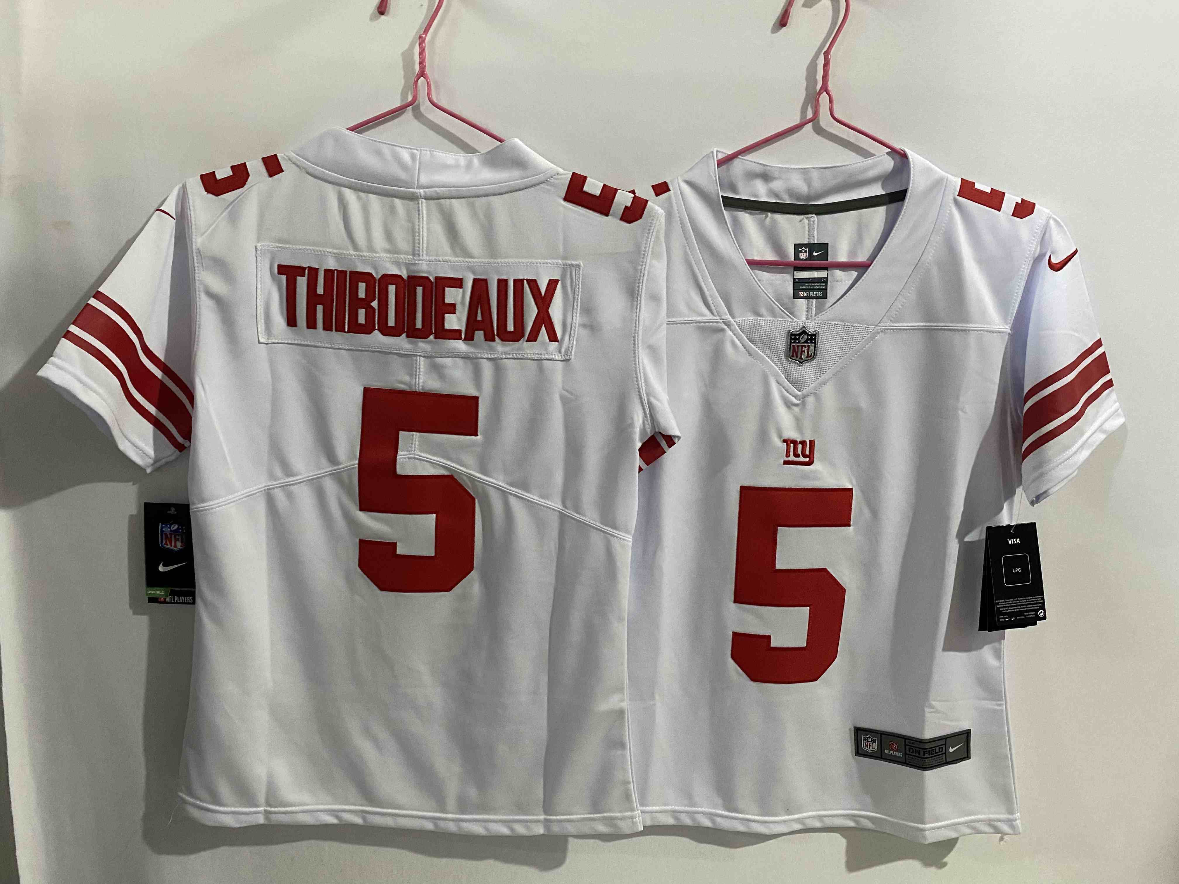 Women's New York Giants #5 Kayvon Thibodeaux White Limited Jersey
