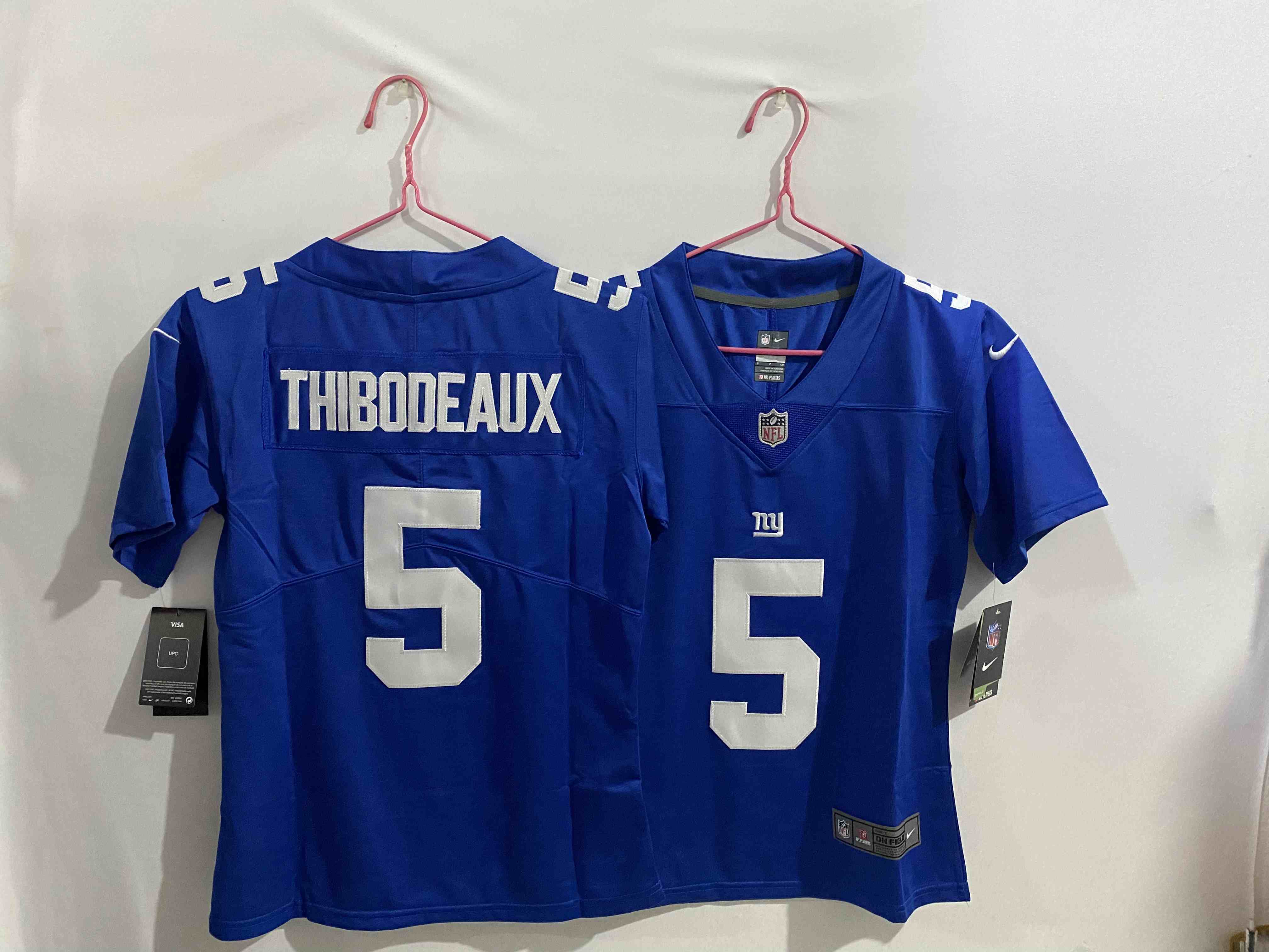 Women's New York Giants #5 Kayvon Thibodeaux Royal Limited Jersey
