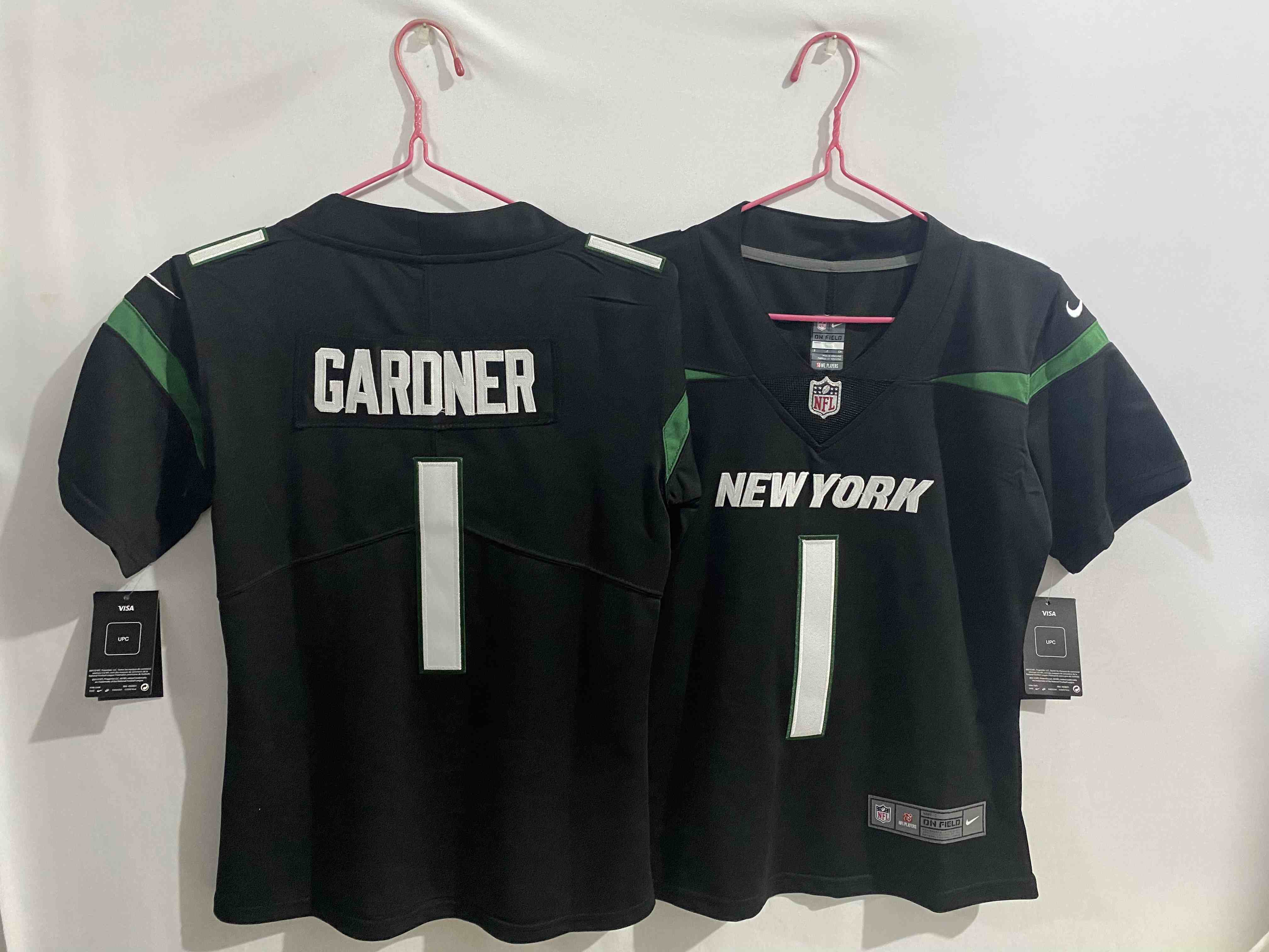 Youth New York Jets #1 Ahmad Gardner Black Vapor Untouchable Limited Stitched Jersey