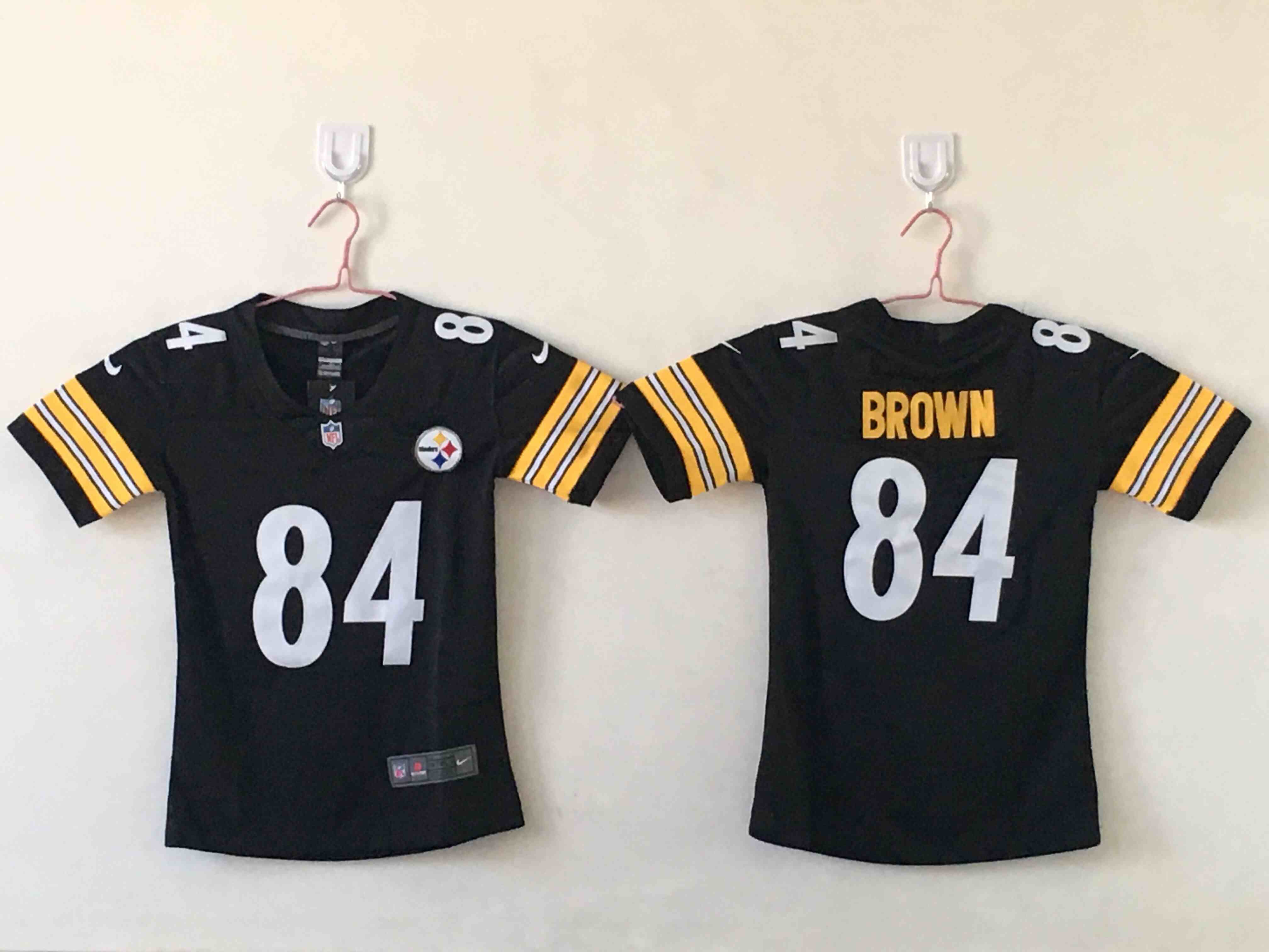 Women's Pittsburgh Steelers #84 Antonio Brown Black Vapor Untouchable Limited Stitched Jersey