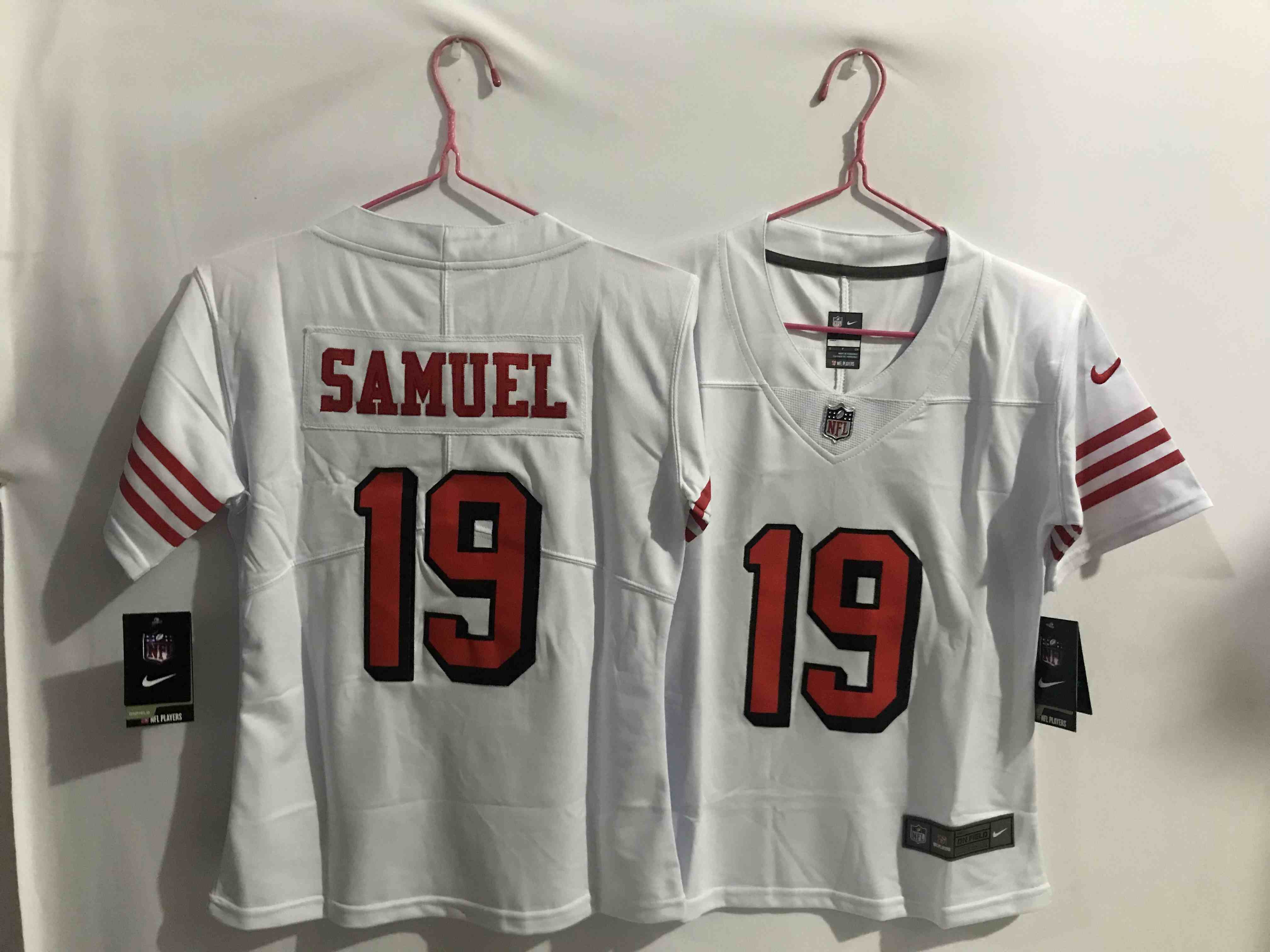 Women's San Francisco 49ers #19 Deebo Samuel White Limited Jersey 2