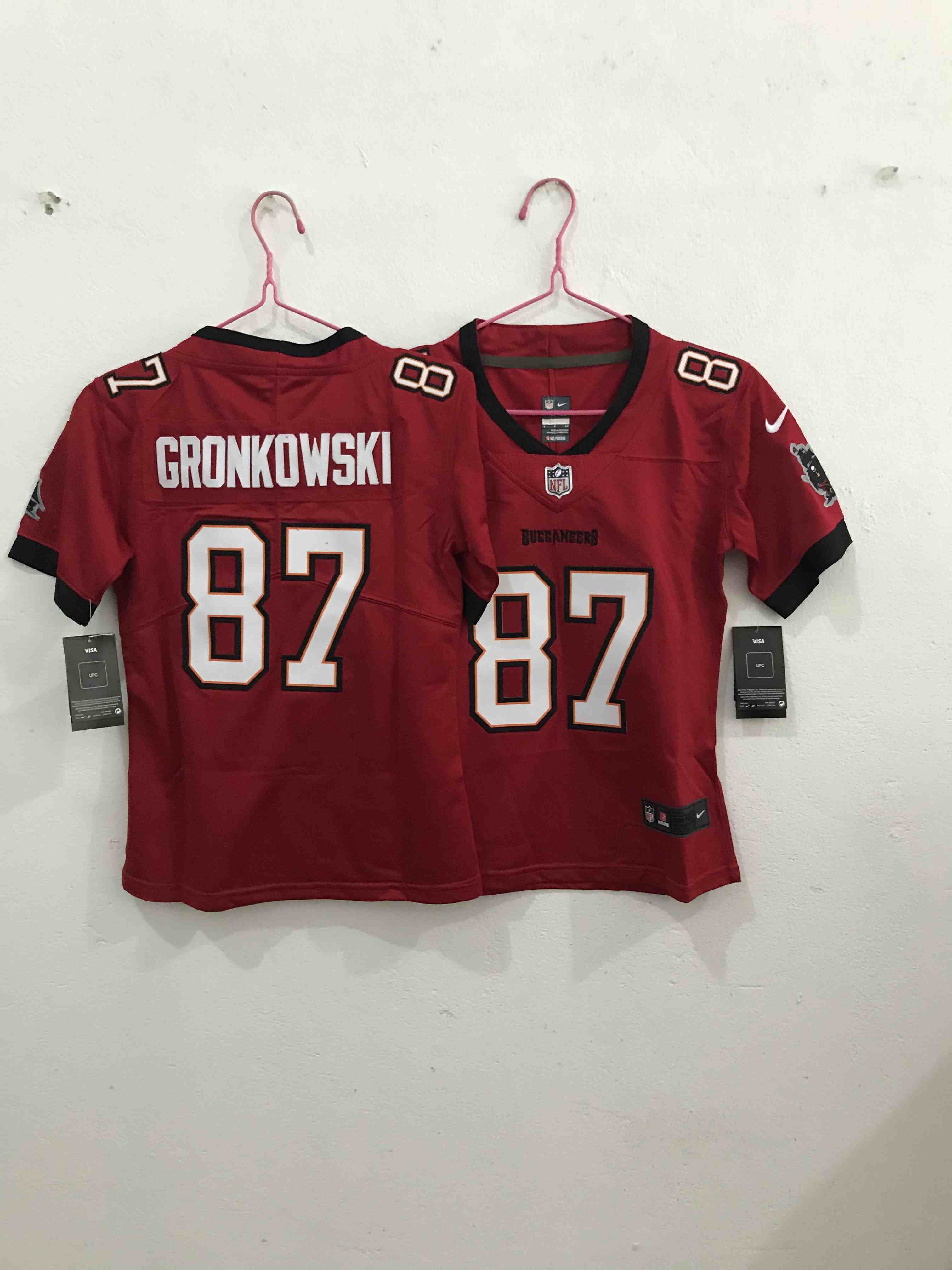 Youth Tampa Bay Buccaneers 87 Gronkowski Red Limited Jersey