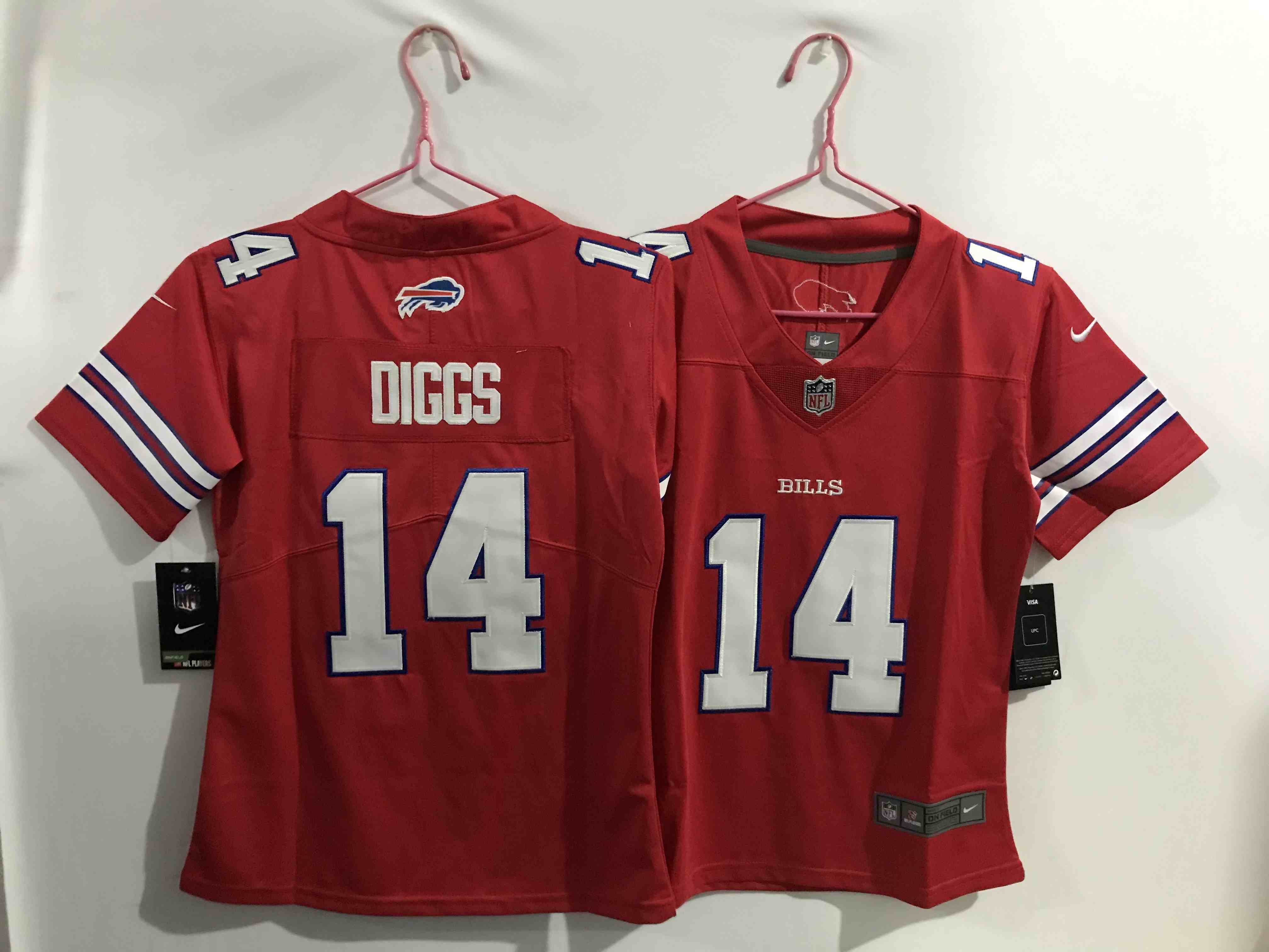 Youth Buffalo Bills #14 Stefon Diggs  Red  Limited Jersey