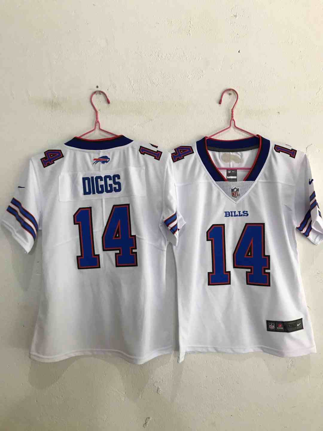 Women's Buffalo Bills #14 Stefon Diggs White  Limited Jersey