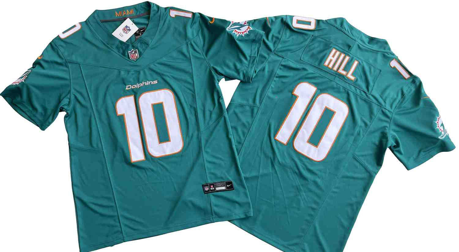 Men's Miami Dolphins #10 Tyreek Hill  Aqua F.U.S.E. Vapor Untouchable Limited Stitched Jersey