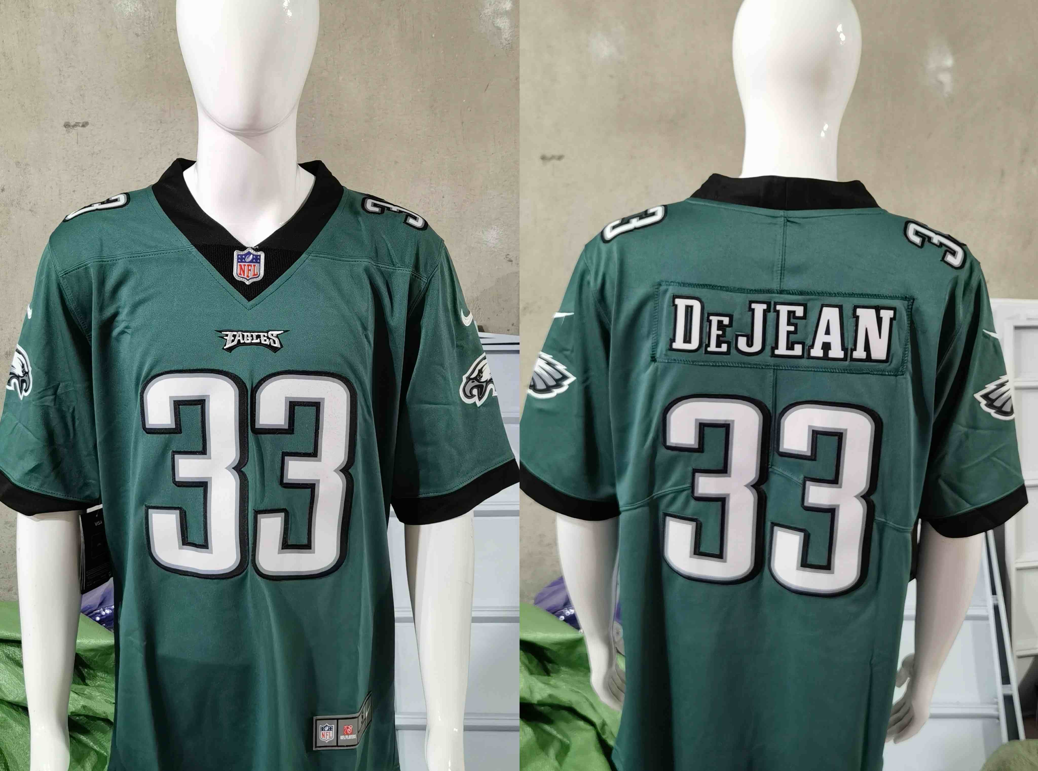 Men's Philadelphia Eagles #33 Cooper DeJean Green  Vapor Untouchable Limited Football Stitched Jersey