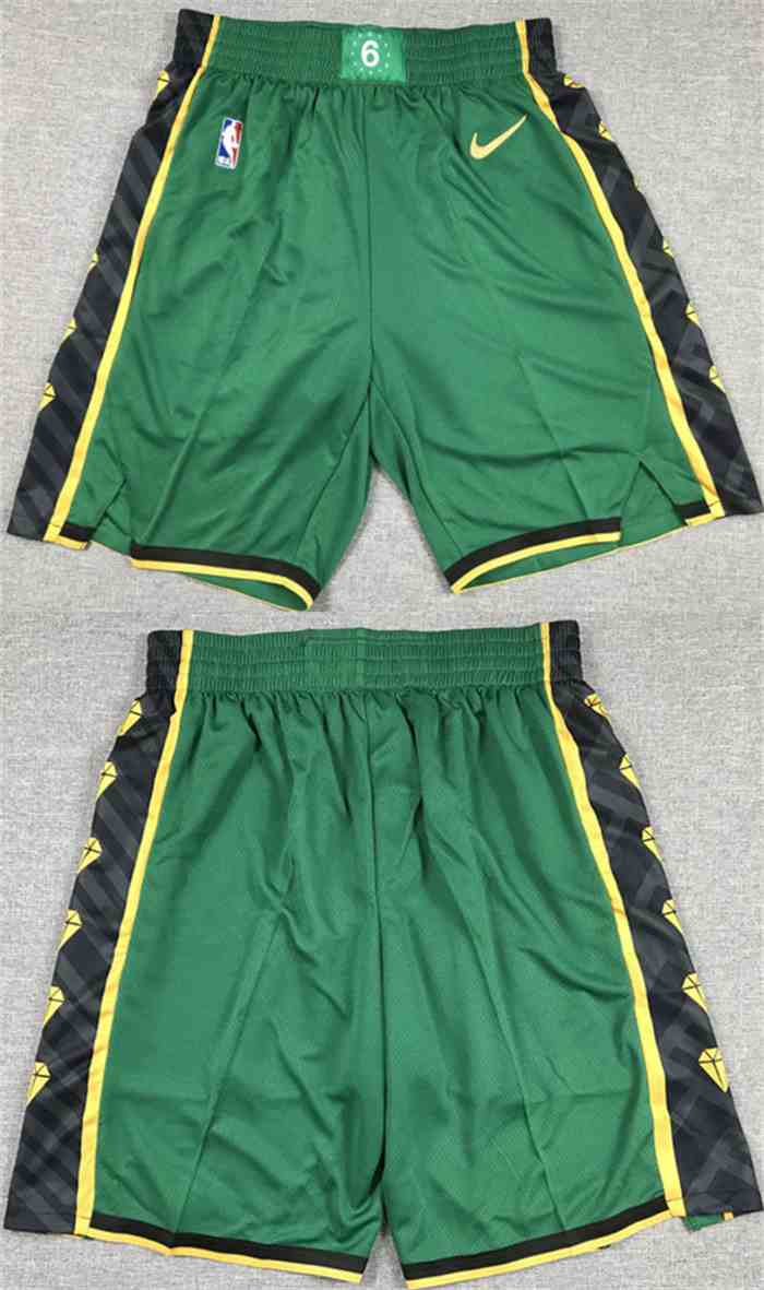 Men's Boston Celtics Green Shorts 1