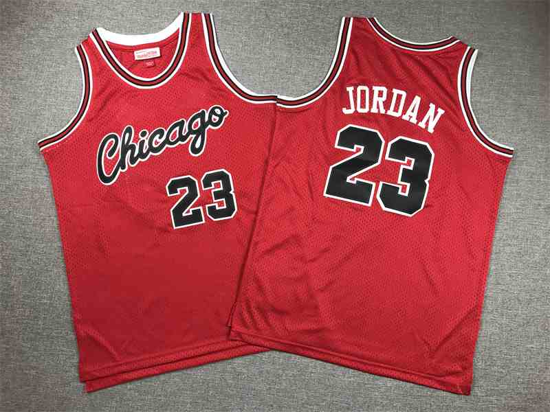 Youth Chicago Bulls #23 Michael Jordan Red Stitched Basketball Jersey