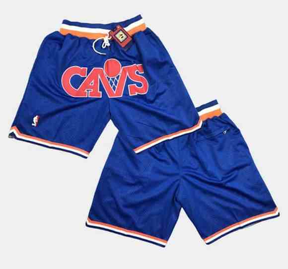 Men's Cleveland Cavaliers Blue Shorts