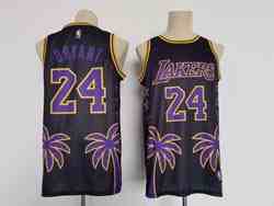 Mens Nba Los Angeles Lakers #24 Kobe Bryant Black Style Swingman Nike Jersey