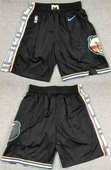 Men's Memphis Grizzlies Black Shorts