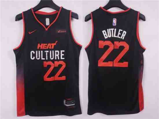 Miami Heat #22 Jimmy Butler 2023-24 Black City Edition Swingman Jersey