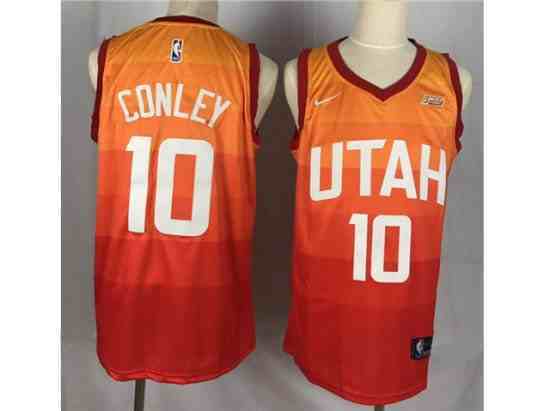 Utah Jazz #10 Mike Conley Multi Color City Edition Swingman Jersey