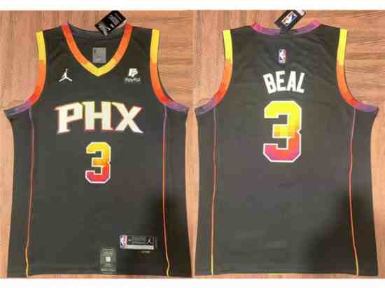 Phoenix Suns #3 Bradley Beal 2022-23 Black Statement Edition Swingman Jersey