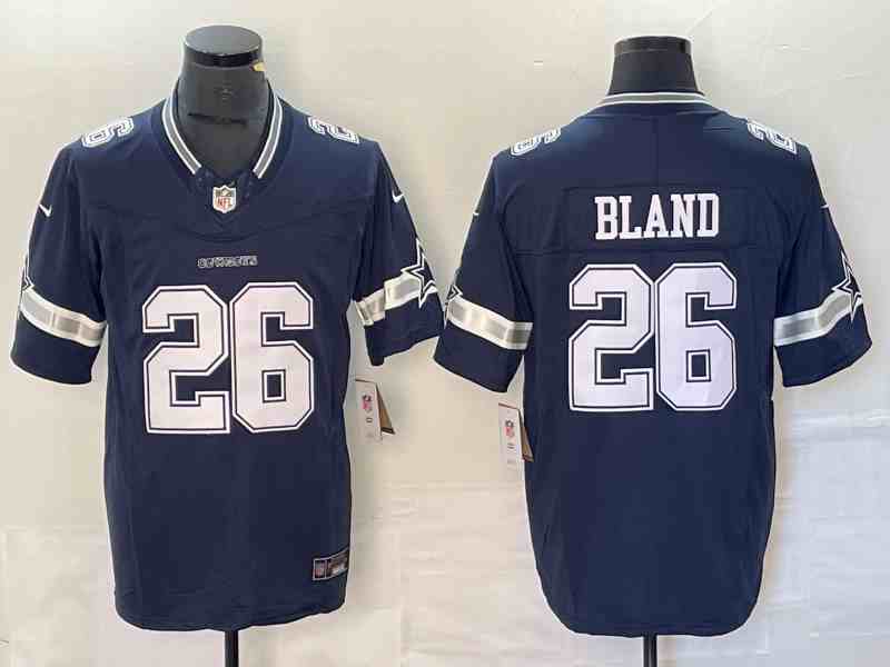 Men's Dallas Cowboys #26 DaRon Bland Navy 2023 F.U.S.E. Vapor Untouchable Limited Football Stitched Jersey