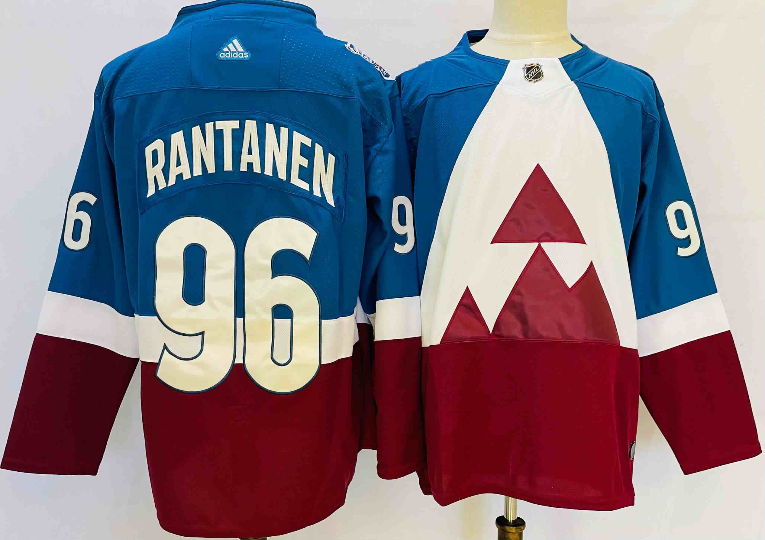 Mens Nhl Colorado Avalanche #96 Mikko Rantanen Blue 2020 Stadium Series Stitched Adidas Jersey