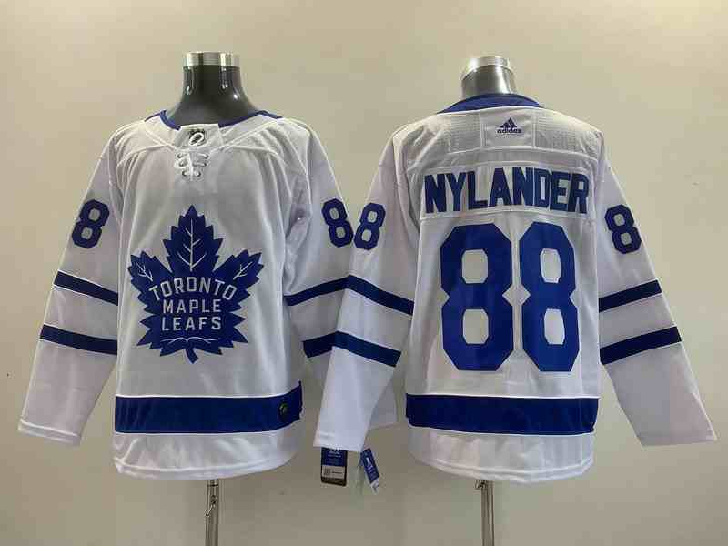 Mens Nhl Toronto Maple Leafs #88 William Nylander White 2022-23 Reverse Retro Alternate Adidas Jersey