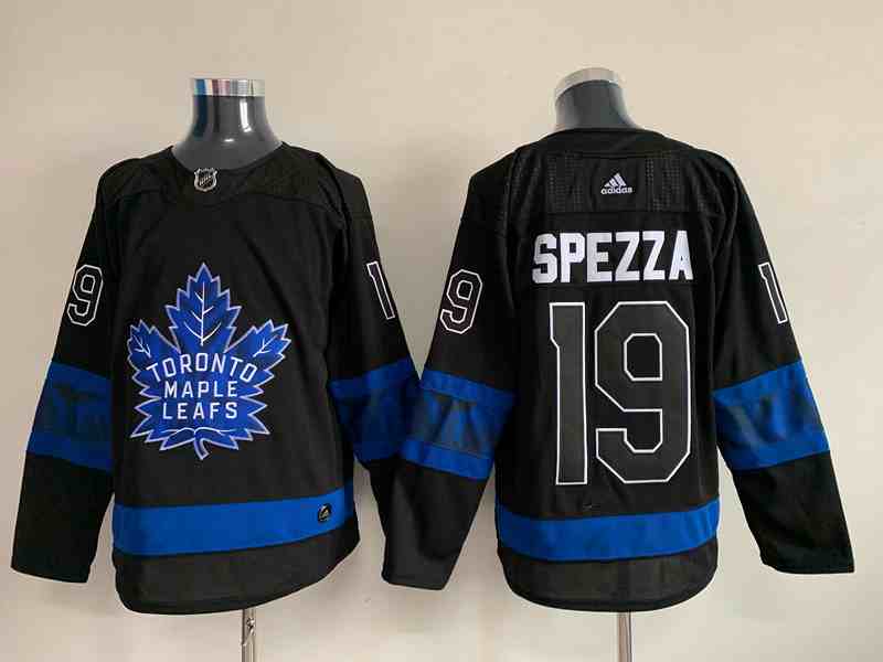 Men's Toronto Maple Leafs Black #91 John Tavares Alternate Premier Breakaway Reversible Stitched Jersey (2)
